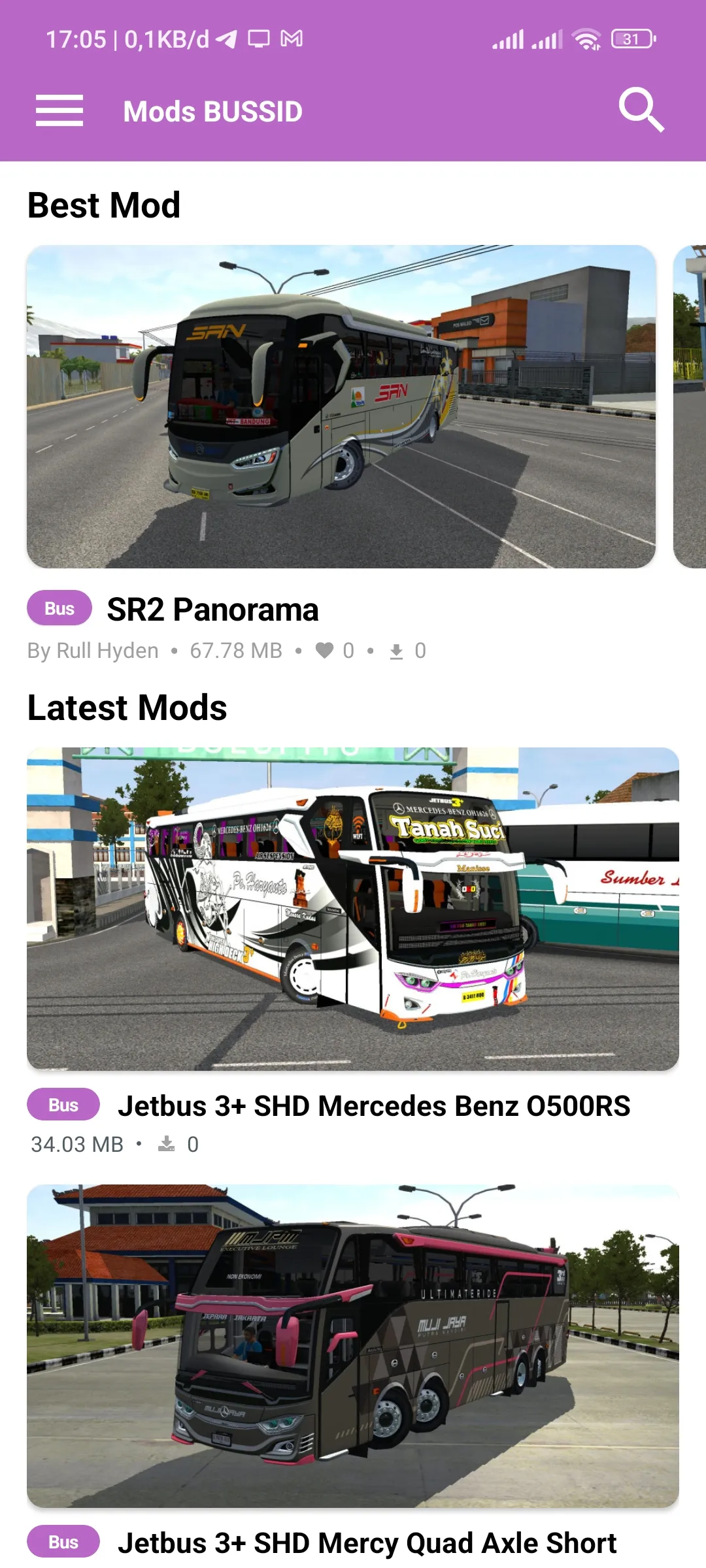 Mod Bussid Ratu Maher | Indus Appstore | Screenshot