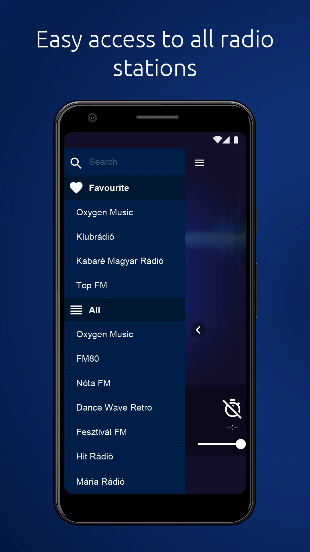 HU Radio - Hungarian Radios | Indus Appstore | Screenshot