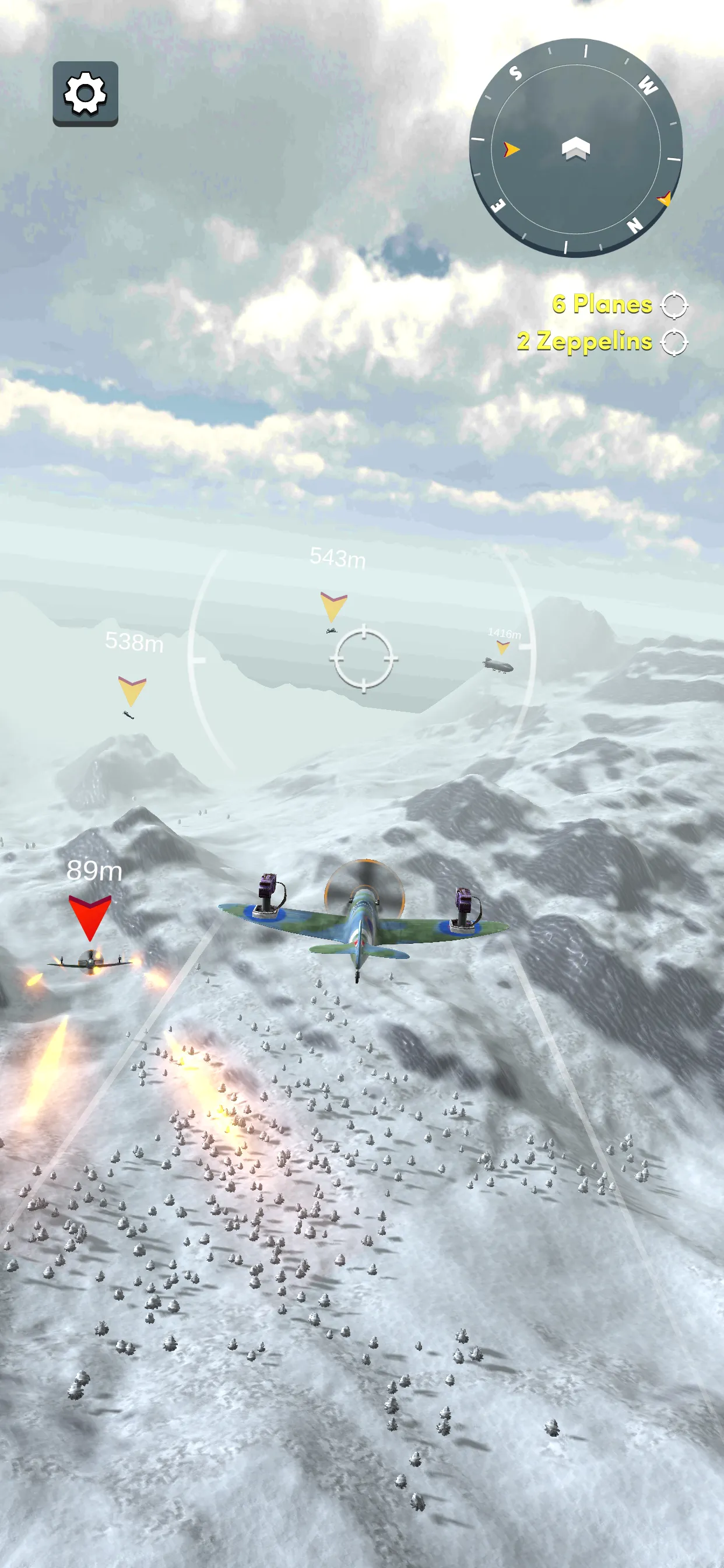 Heroes of Sky | Indus Appstore | Screenshot