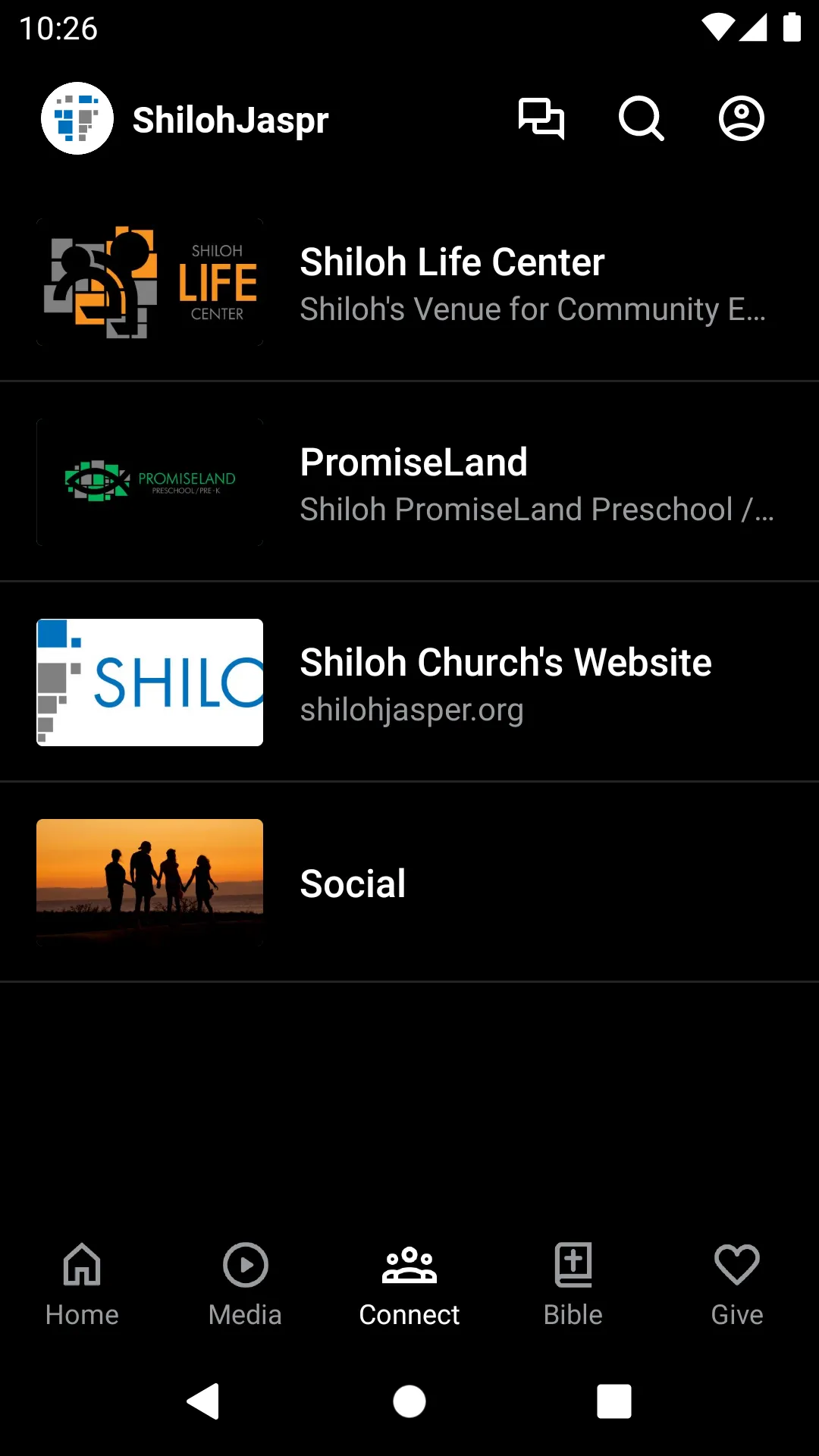 Shiloh Church Jasper IN | Indus Appstore | Screenshot