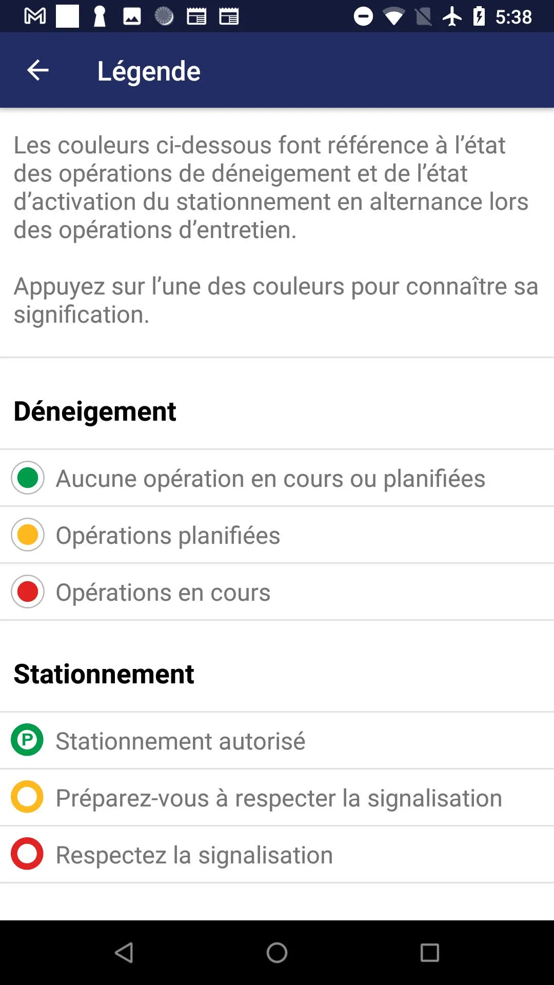 Info-Stationnement | Indus Appstore | Screenshot