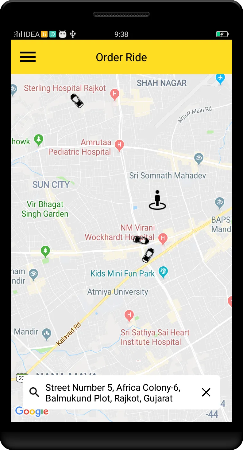 TaxiApp - By Swayam Infotech | Indus Appstore | Screenshot