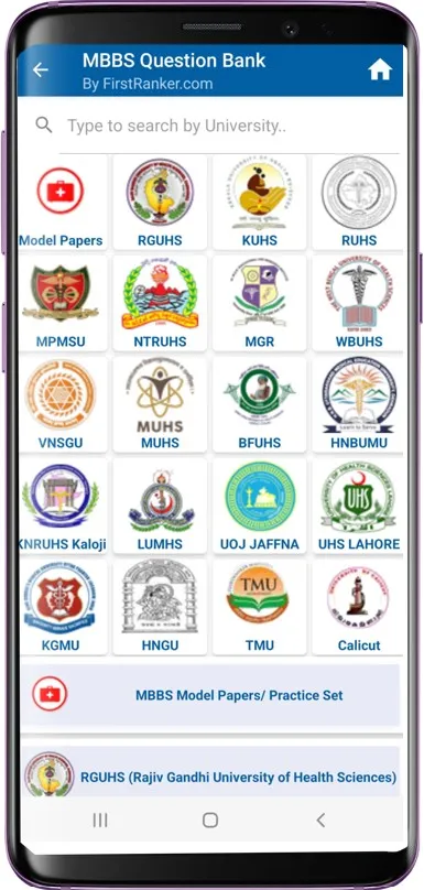 MBBS Question Bank, MBBS Notes | Indus Appstore | Screenshot