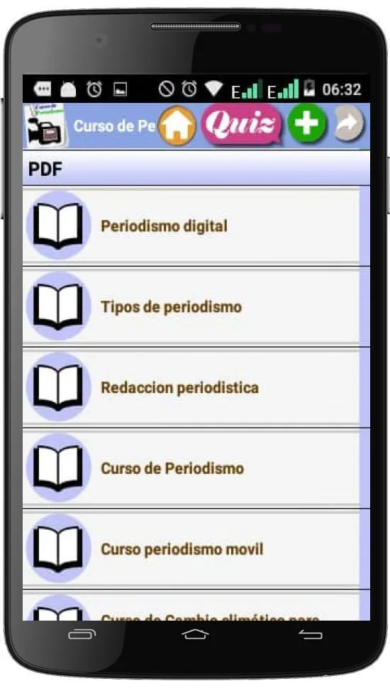 CURSO DE PERIODISMO | Indus Appstore | Screenshot