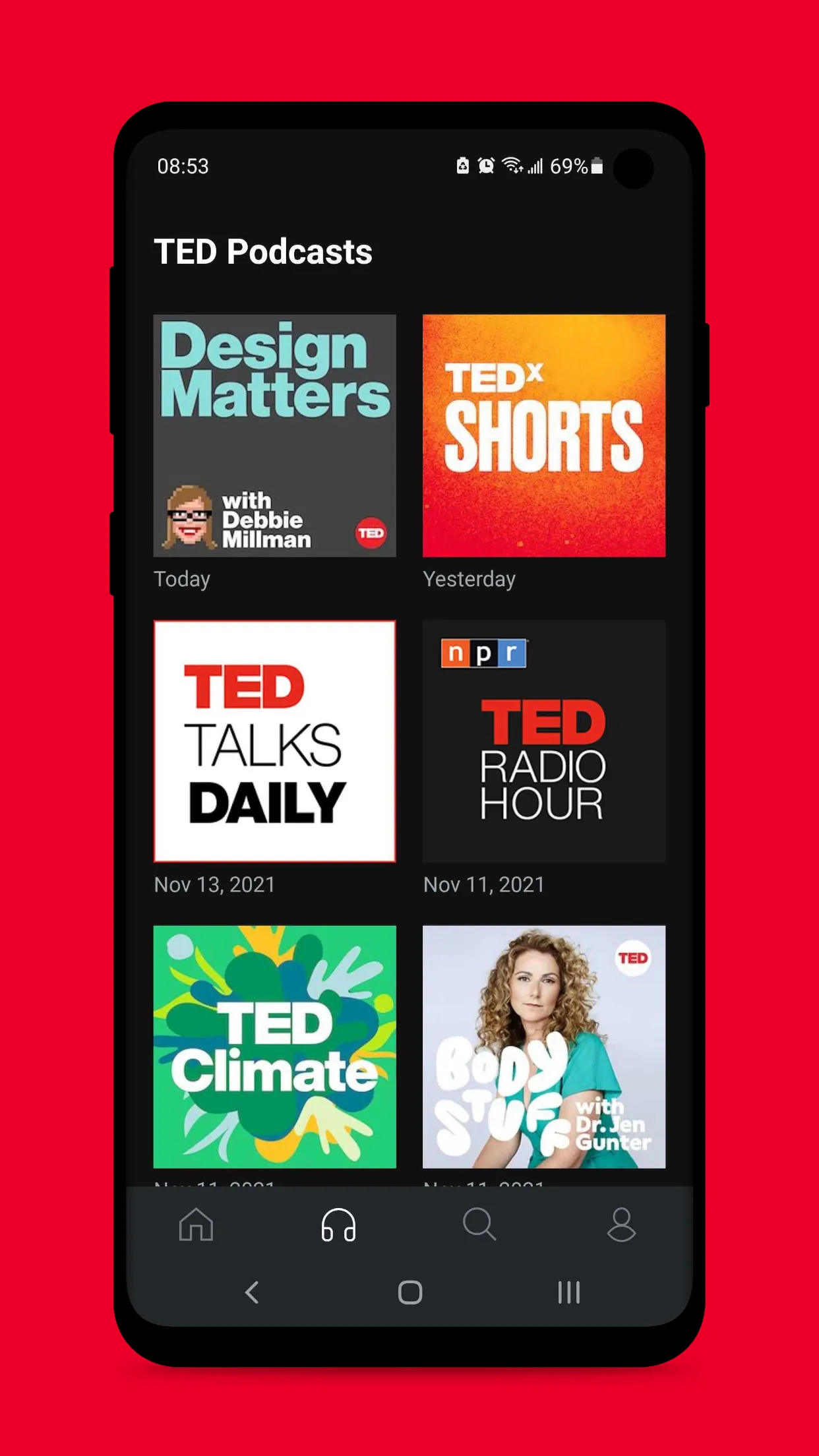 TED | Indus Appstore | Screenshot