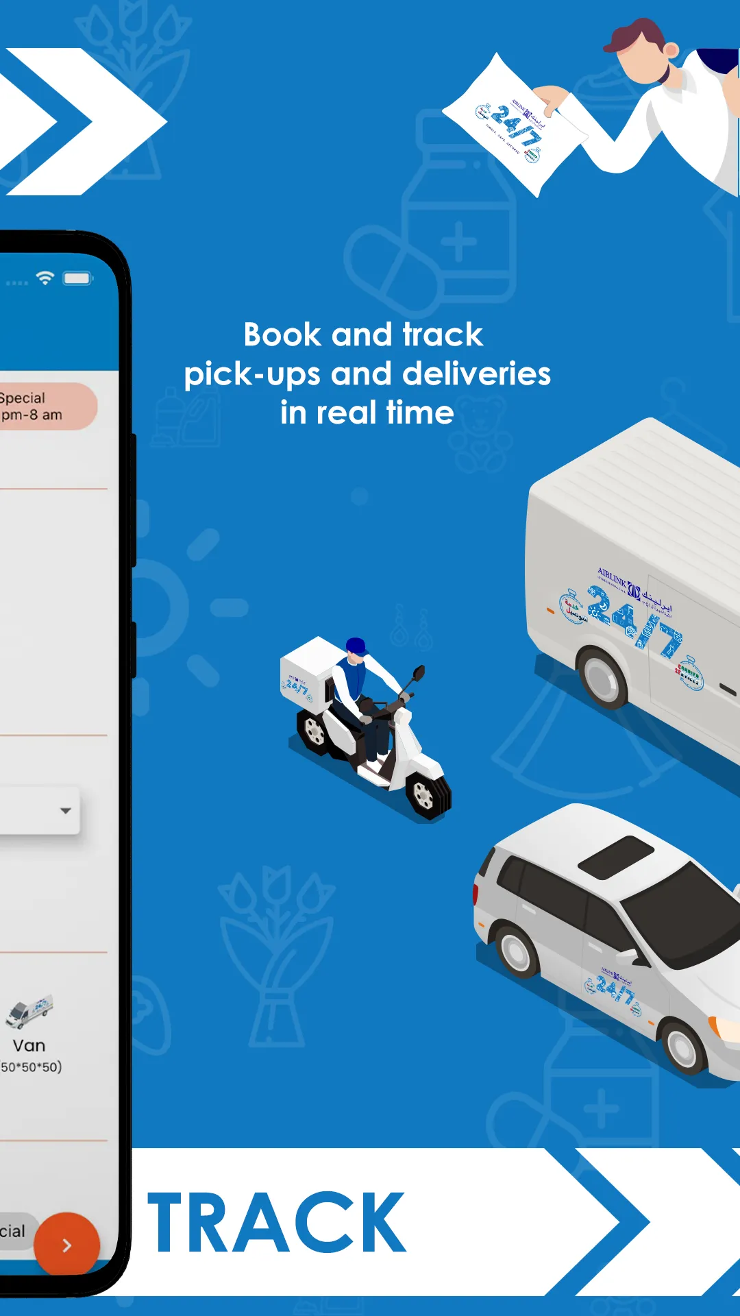 Airlink 24/7 Courier Services | Indus Appstore | Screenshot