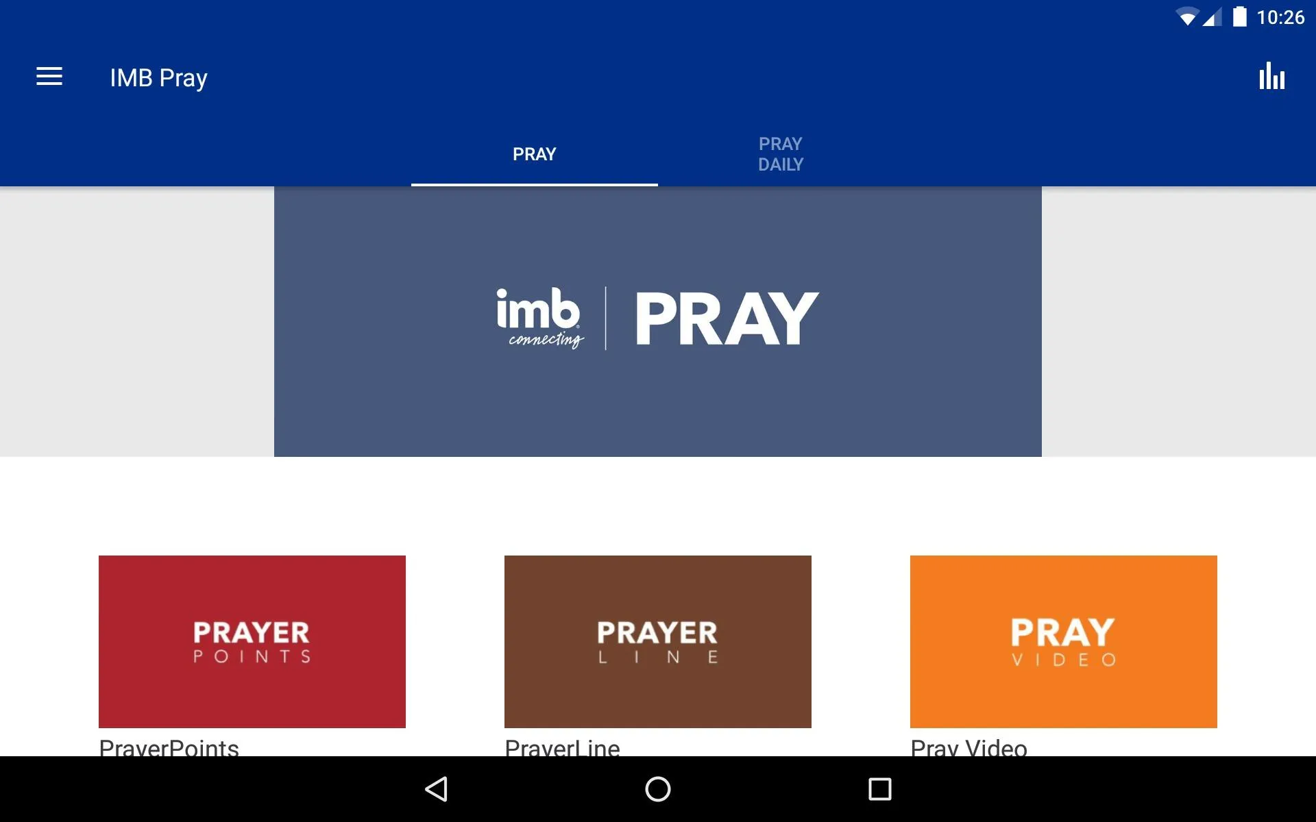 IMB Pray | Indus Appstore | Screenshot