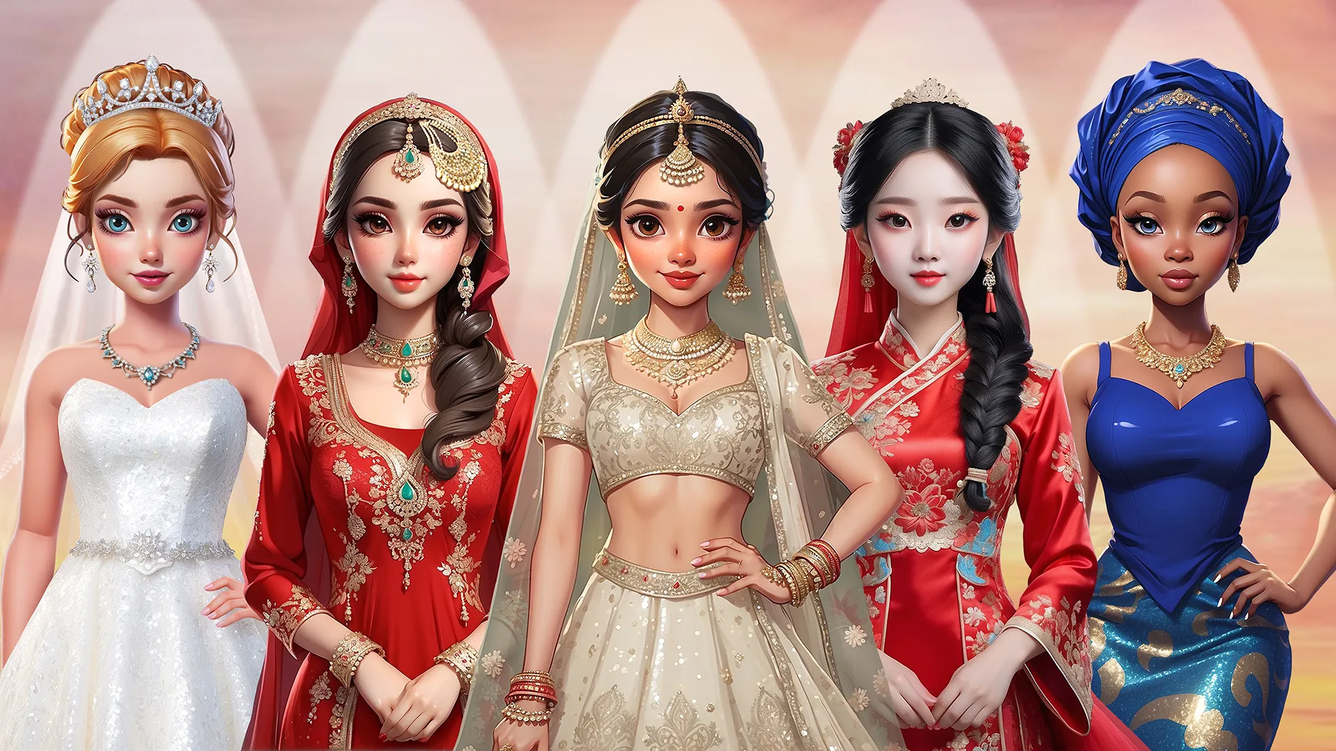 Wedding Fashion Cooking Party | Indus Appstore | Screenshot