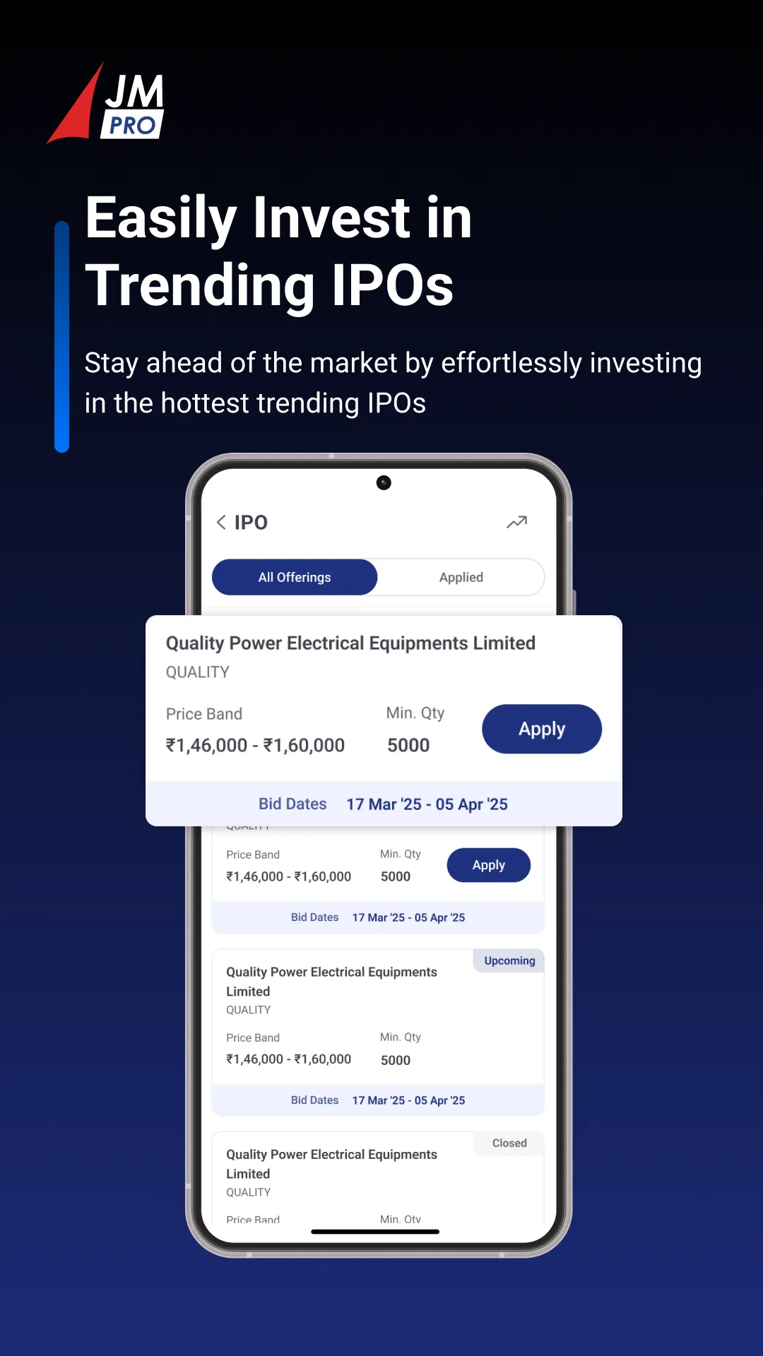 JM Pro: Demat , Stocks & IPO | Indus Appstore | Screenshot