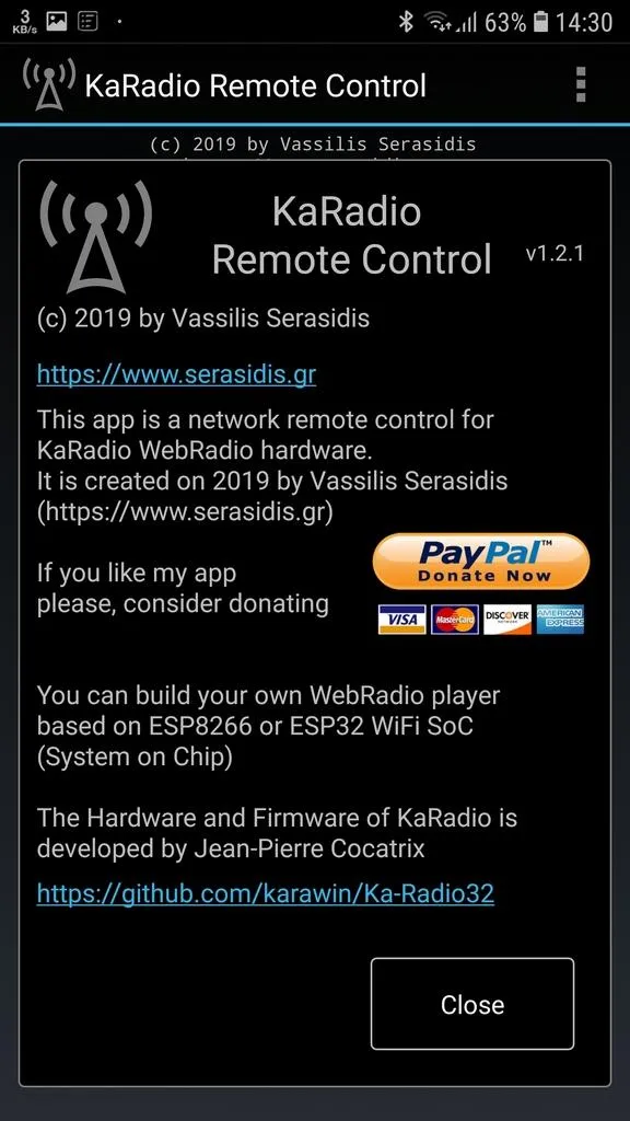 KaRadio Remote Control | Indus Appstore | Screenshot