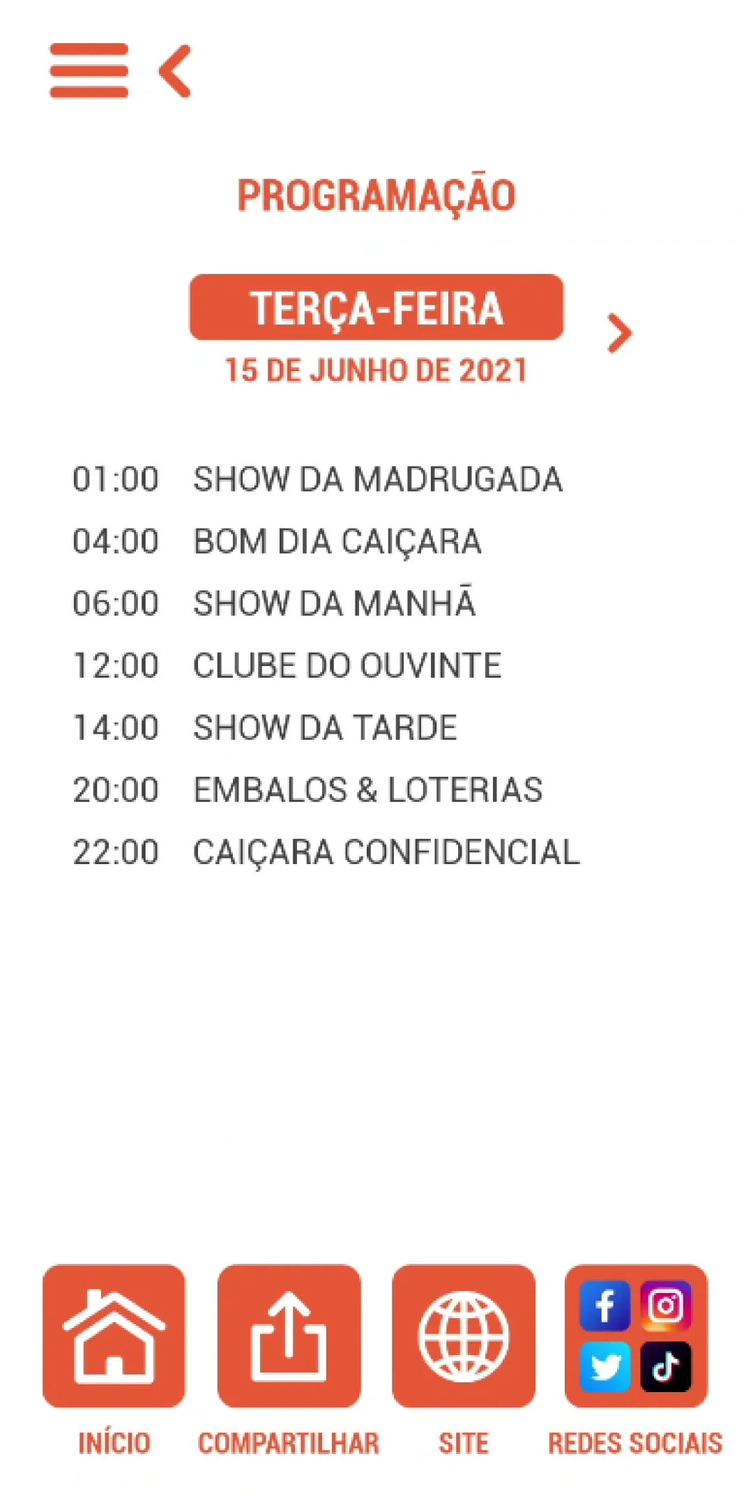 Rádio Caiçara - 96,7 FM | Indus Appstore | Screenshot