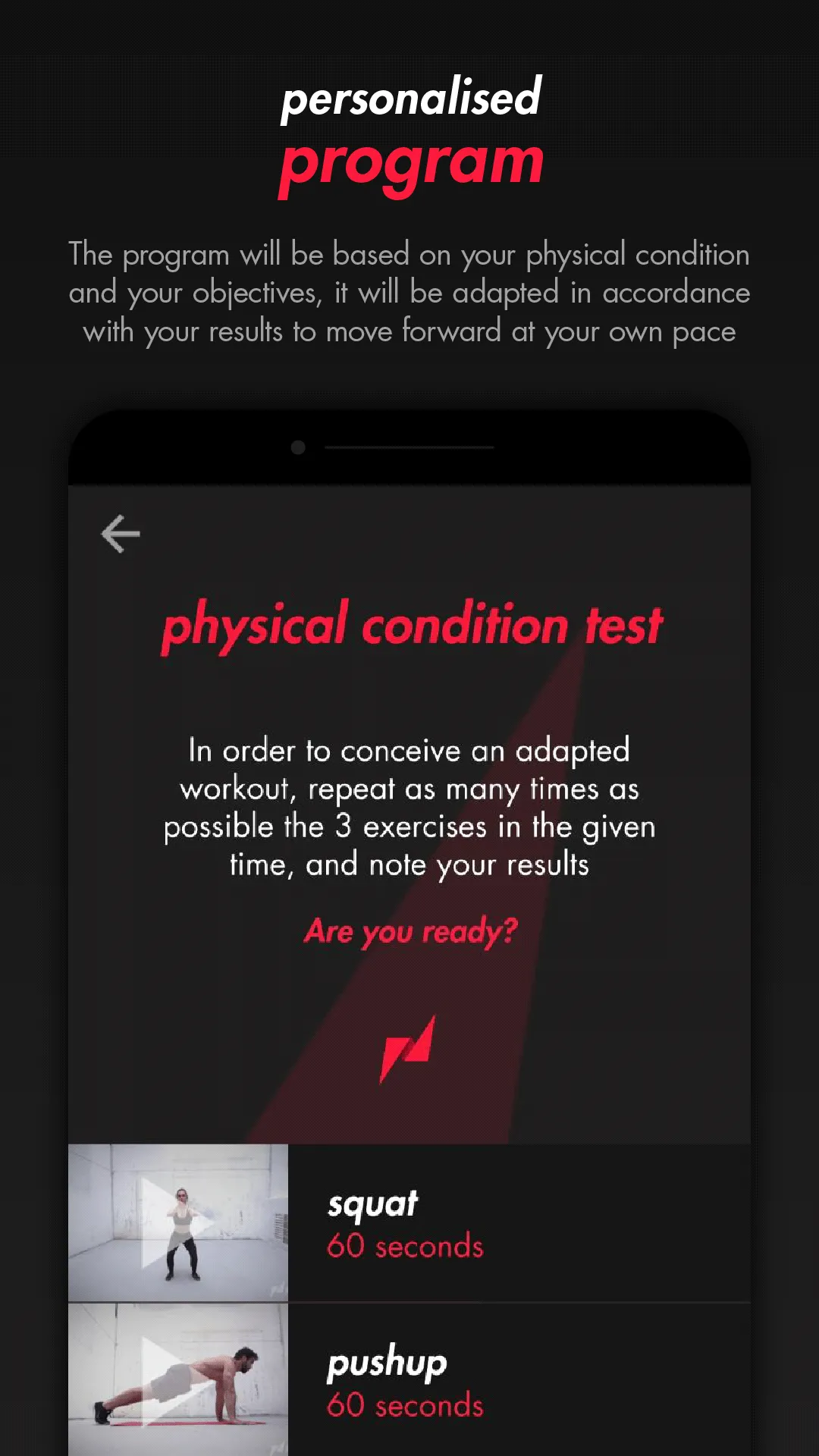 PEAK - Bodyweight Workout | Indus Appstore | Screenshot