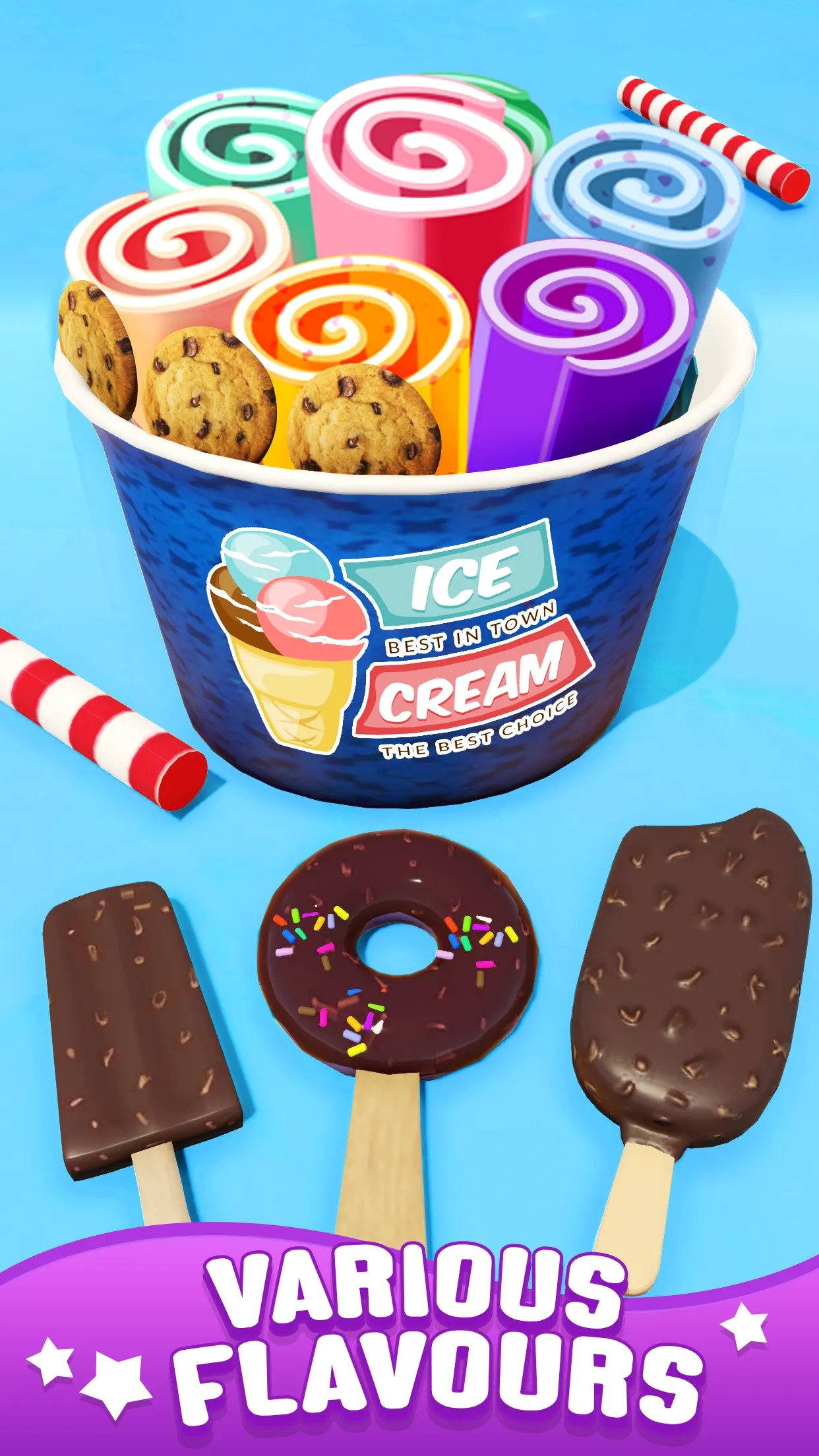 Ice Cream Roll: Dessert Games | Indus Appstore | Screenshot