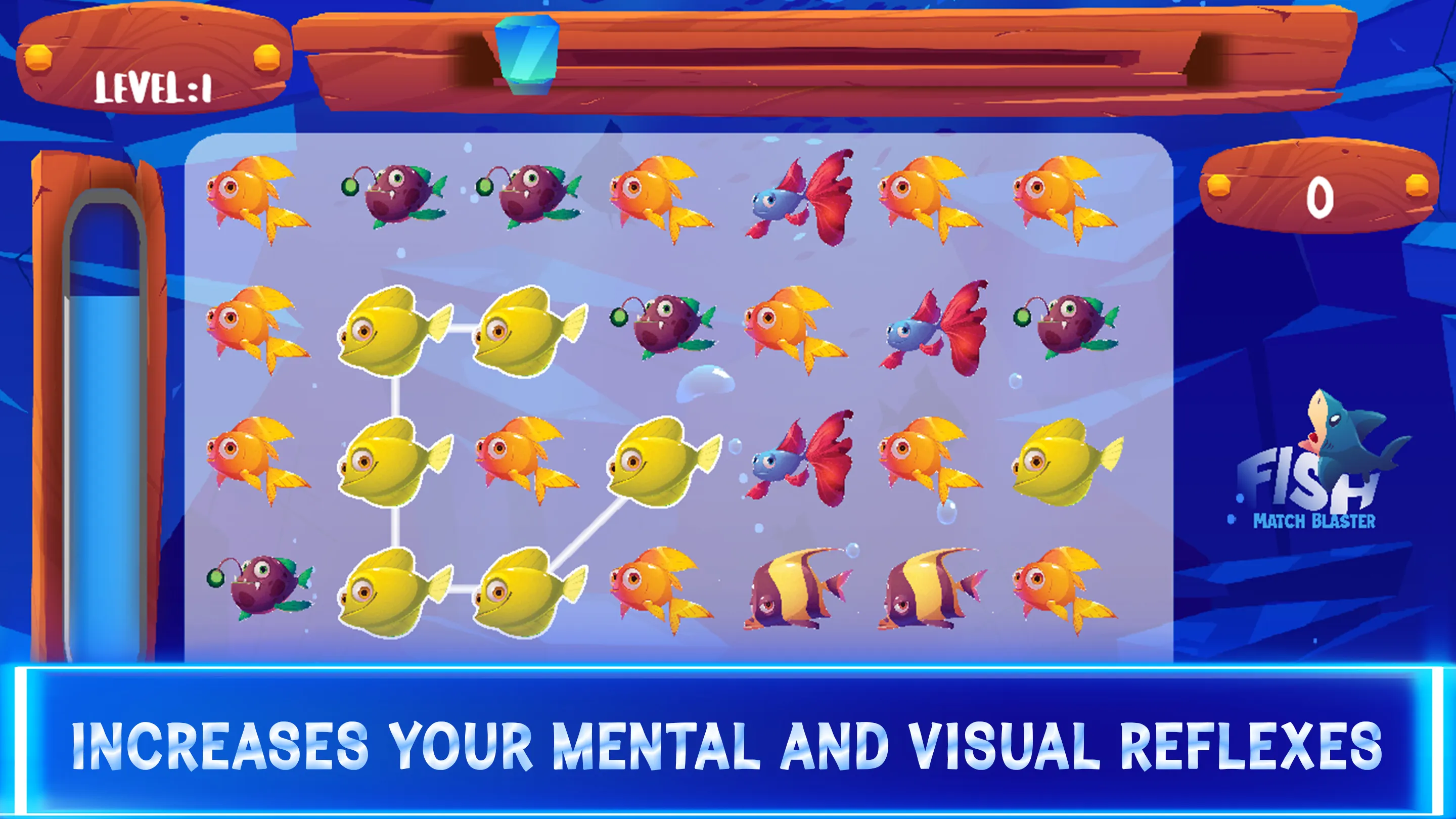 Fish Match Blaster Blast 3 | Indus Appstore | Screenshot