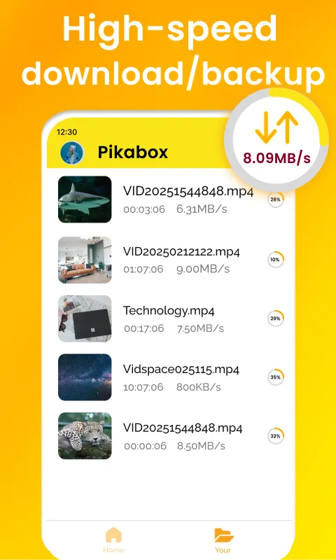 Pikabox: Cloud Space & Live TV | Indus Appstore | Screenshot