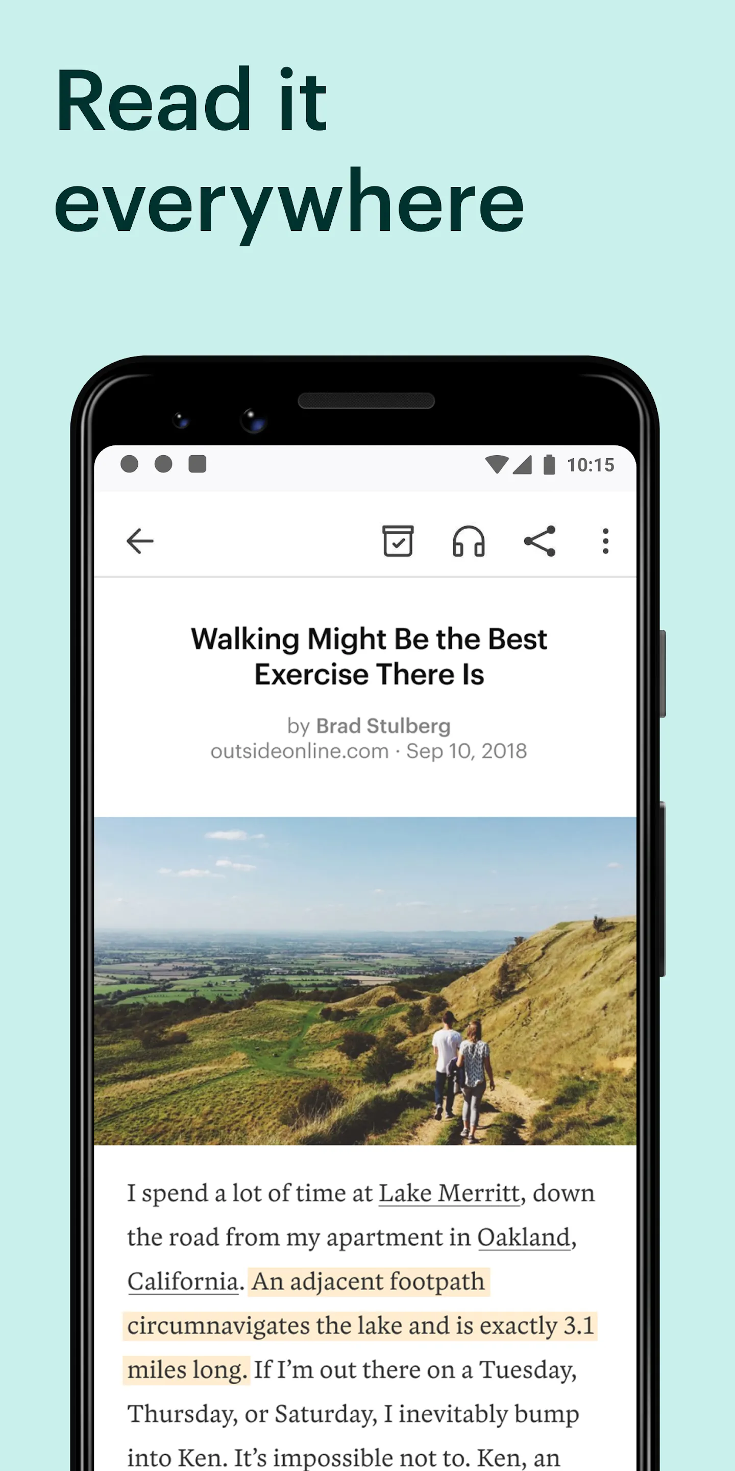 Pocket: Save. Read. Grow. | Indus Appstore | Screenshot
