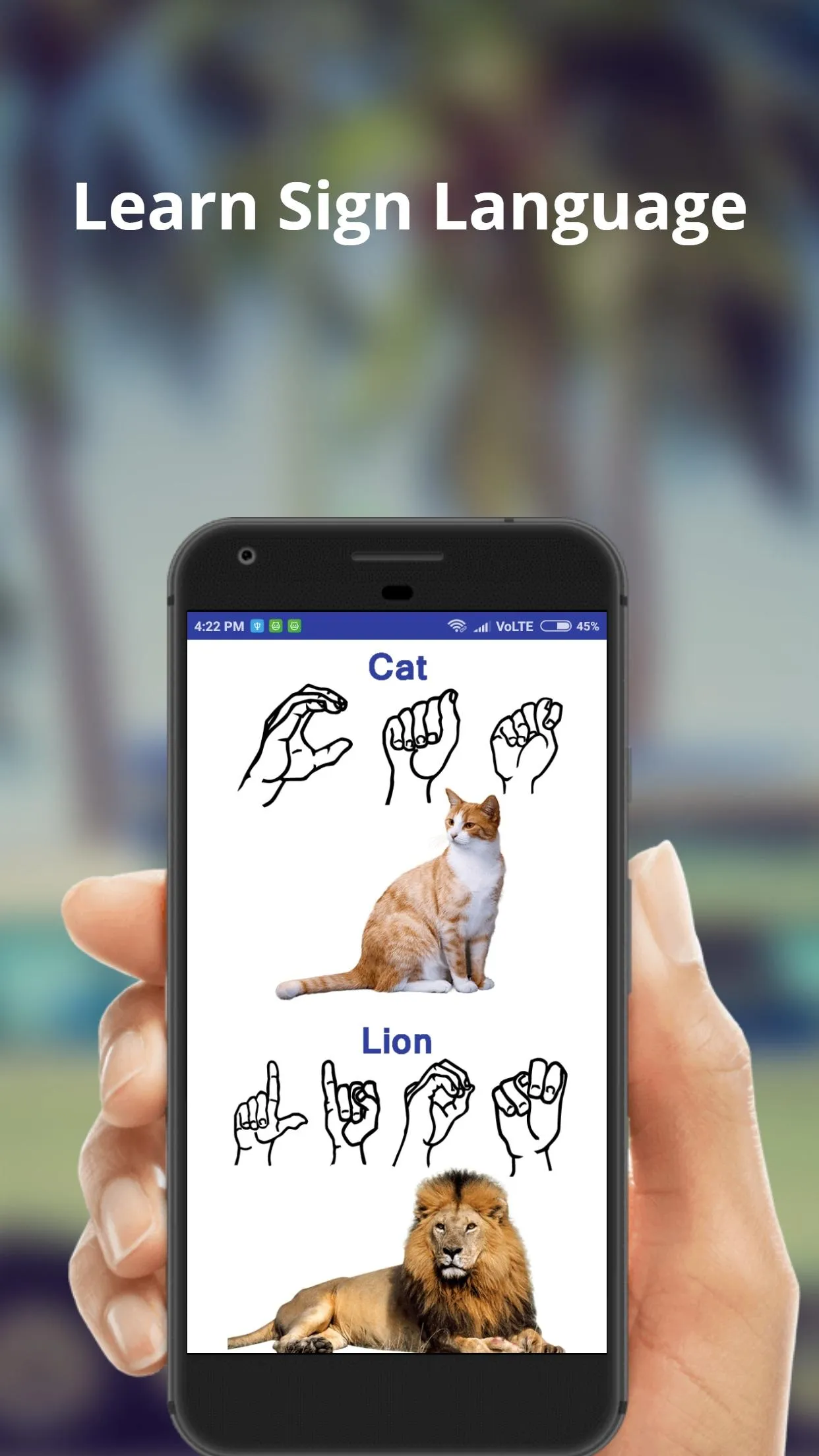 Learn Deaf People Signs | Indus Appstore | Screenshot