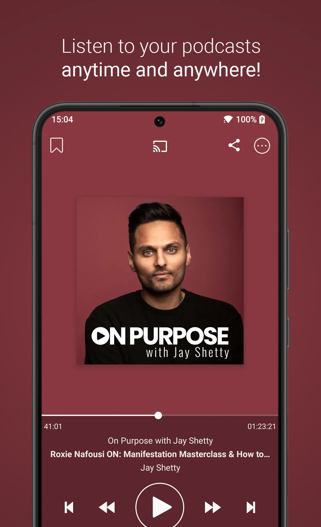 Podcast Go | Indus Appstore | Screenshot