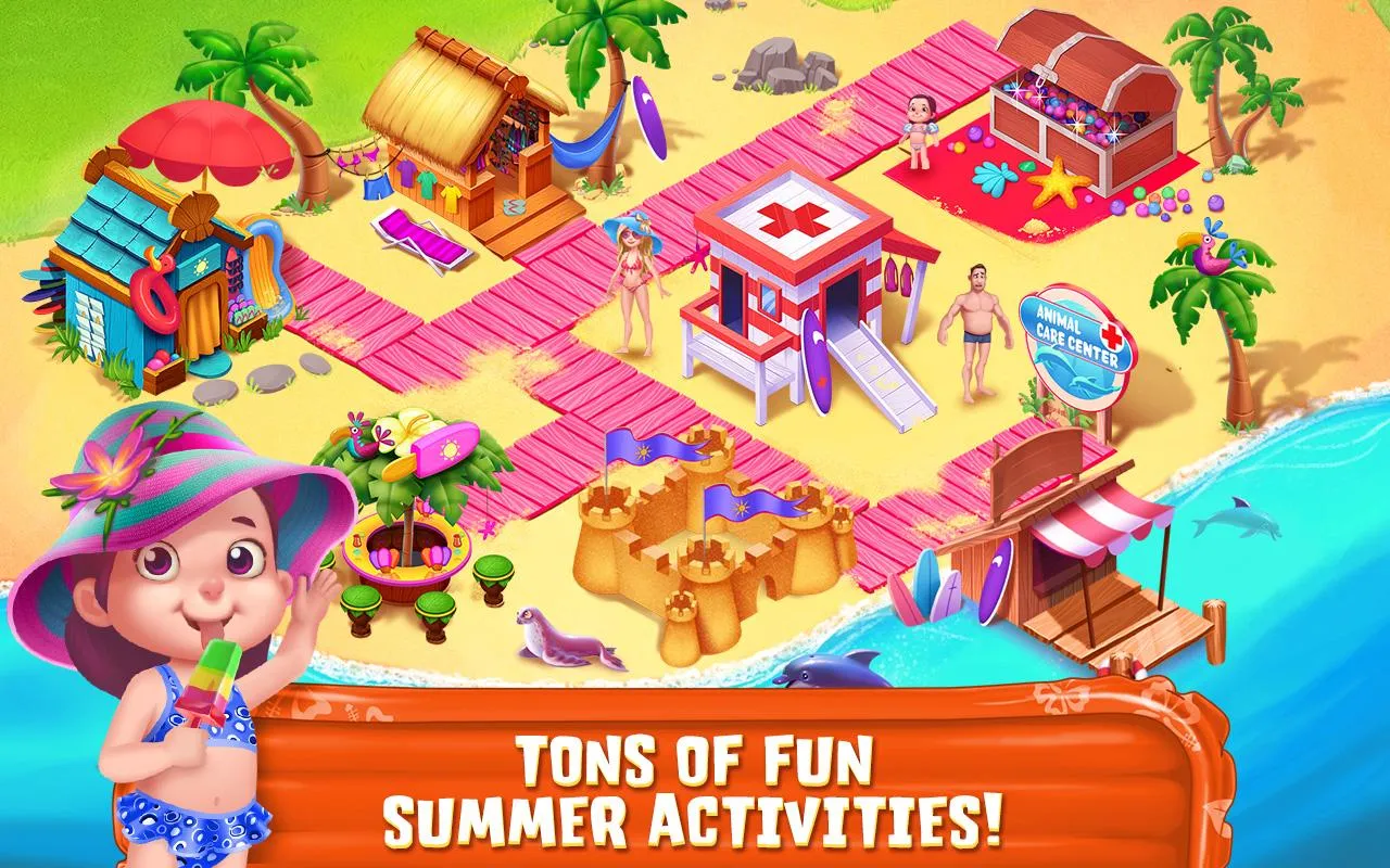 Summer Vacation - Beach Party | Indus Appstore | Screenshot