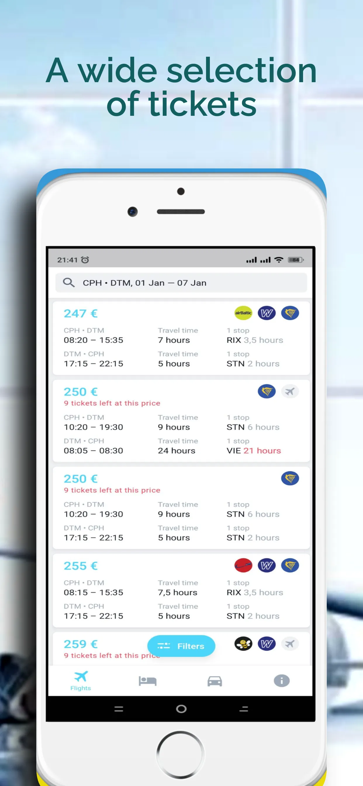 Plane Tickets | Indus Appstore | Screenshot