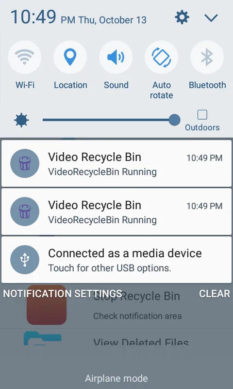 Video Recycle Bin | Indus Appstore | Screenshot