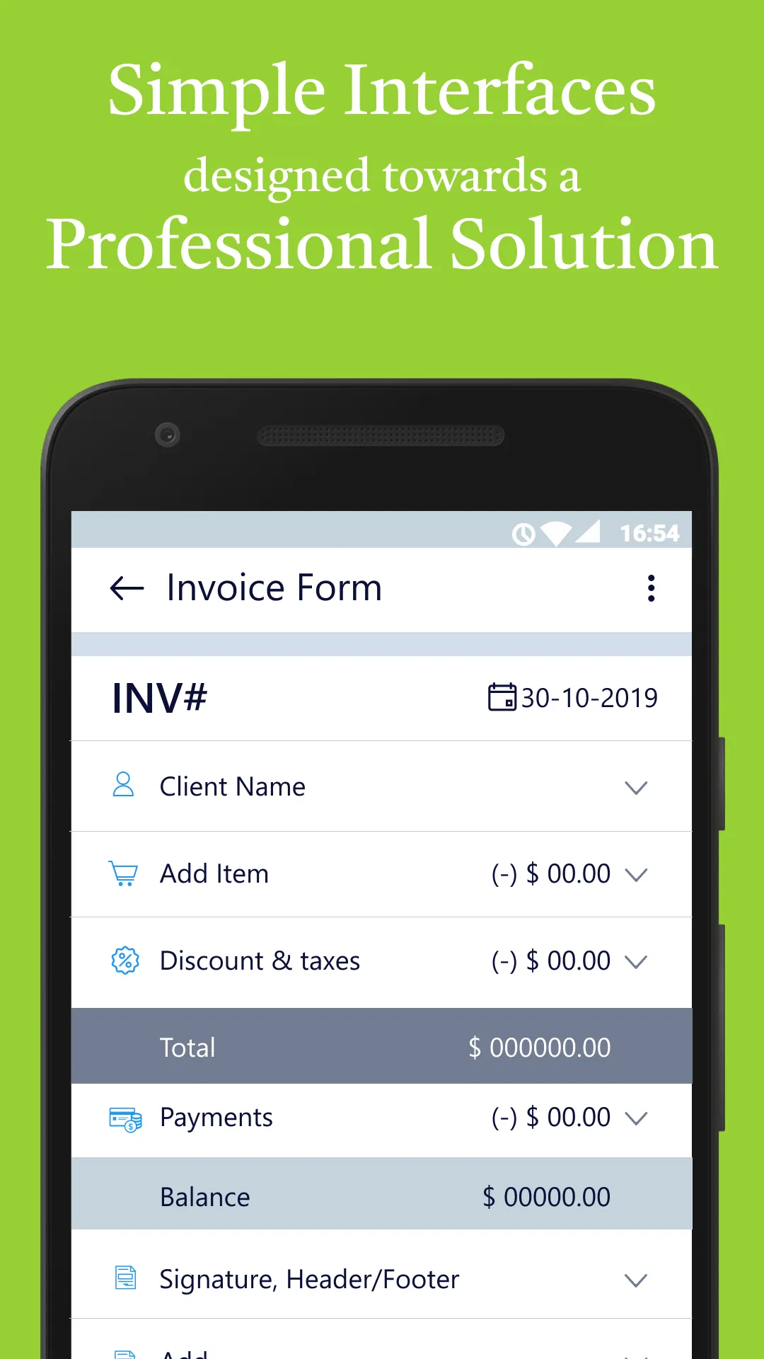 Simple Invoice Manager | Indus Appstore | Screenshot
