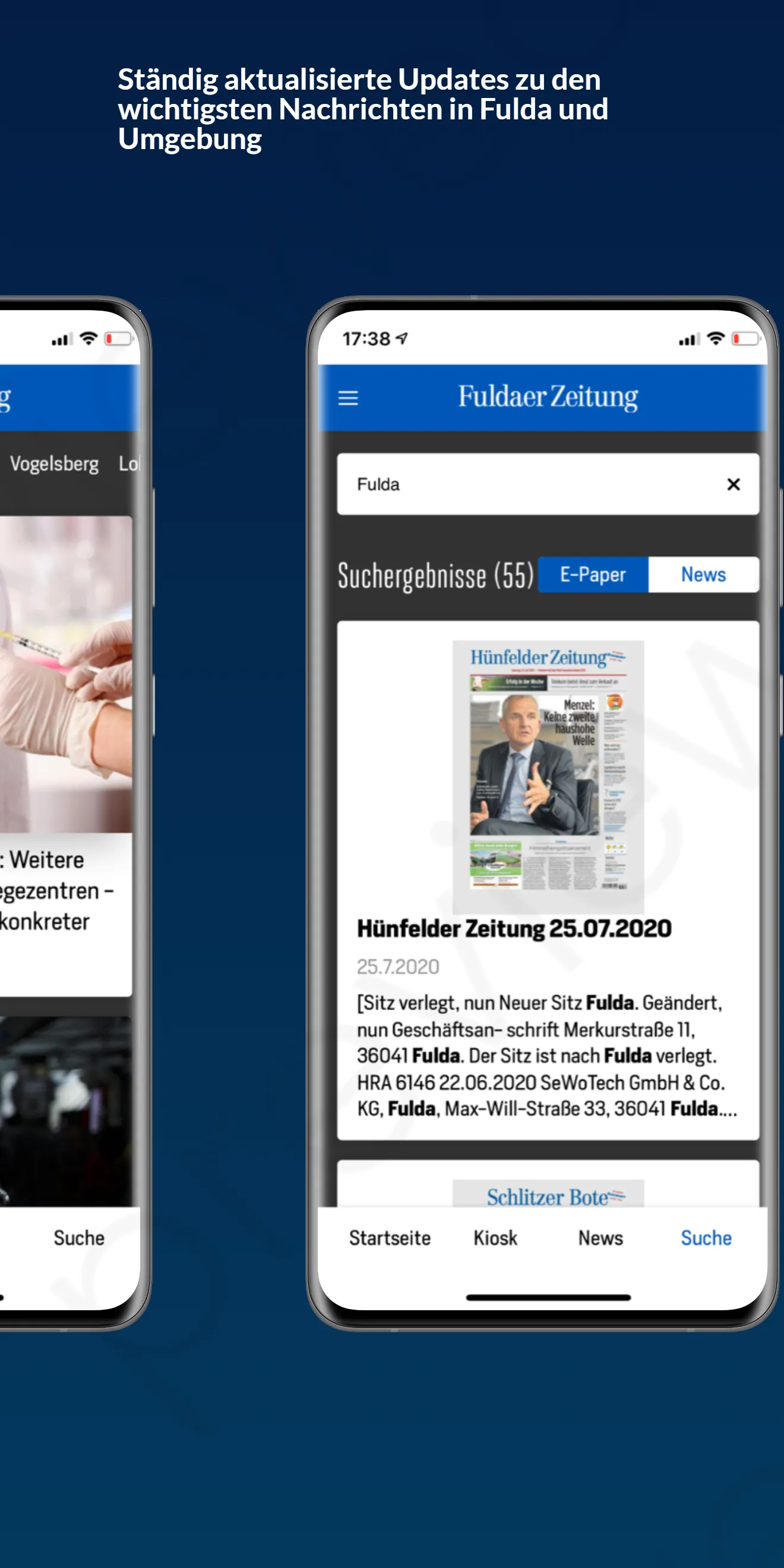 Fuldaer Zeitung | Indus Appstore | Screenshot