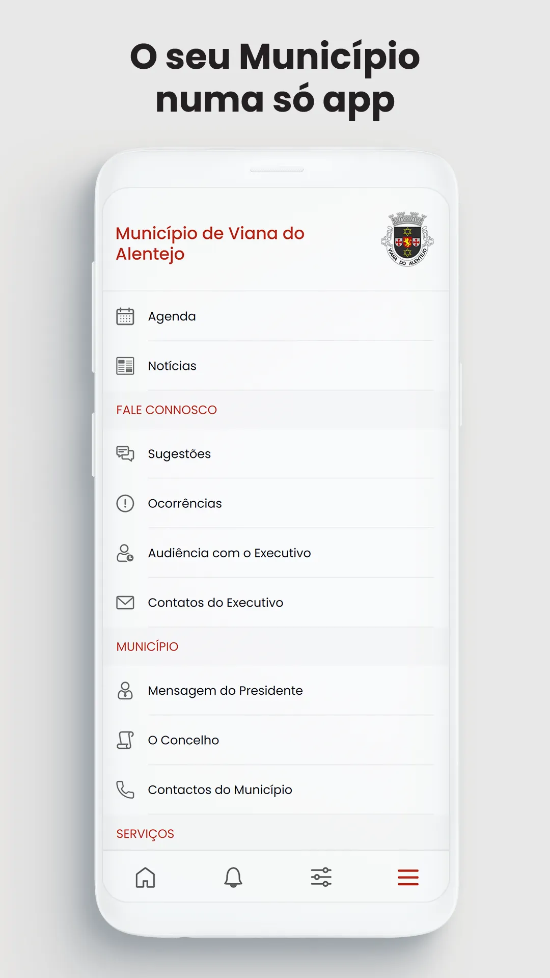 Município de Viana do Alentejo | Indus Appstore | Screenshot