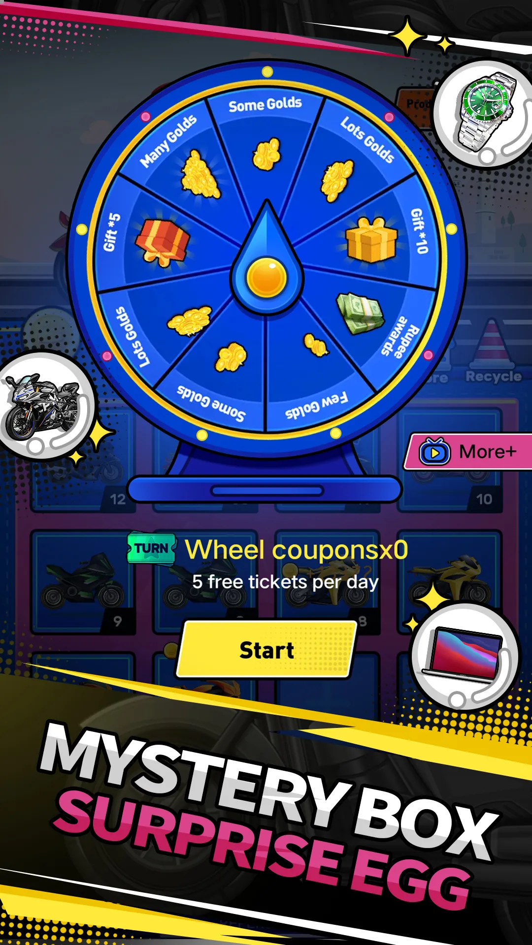 Speed Rush: Merge Moto | Indus Appstore | Screenshot