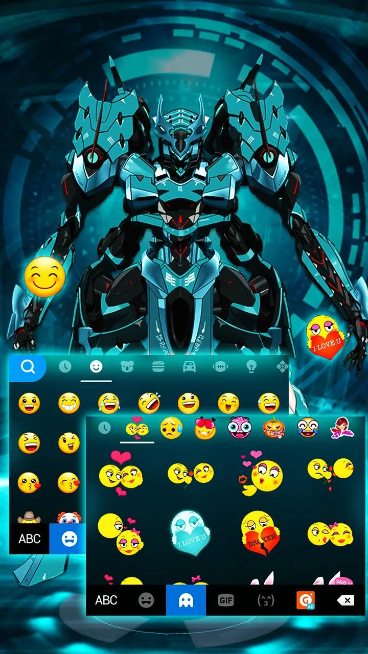 AI Tech Game Keyboard Theme | Indus Appstore | Screenshot