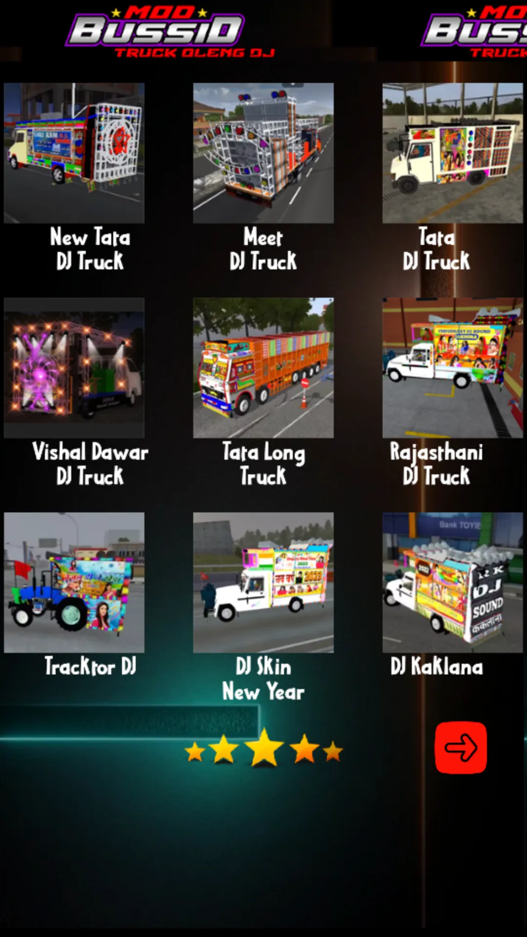 Mod Bussid Truk Oleng Dj | Indus Appstore | Screenshot