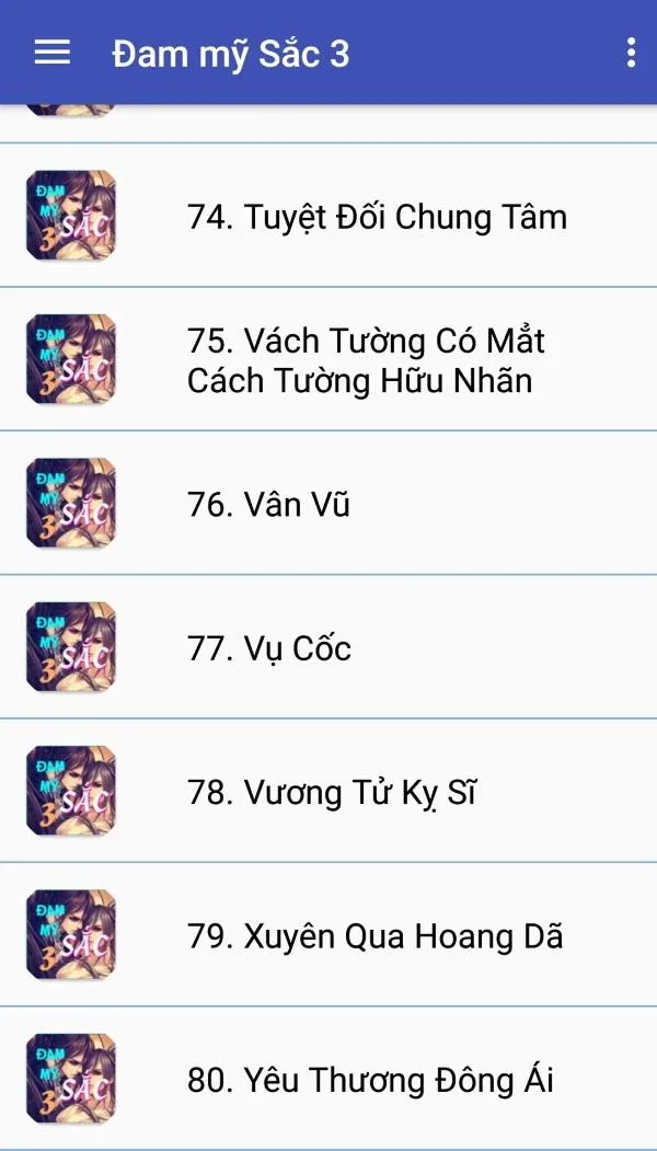 Truyện Đam mỹ Sắc offline 3 | Indus Appstore | Screenshot