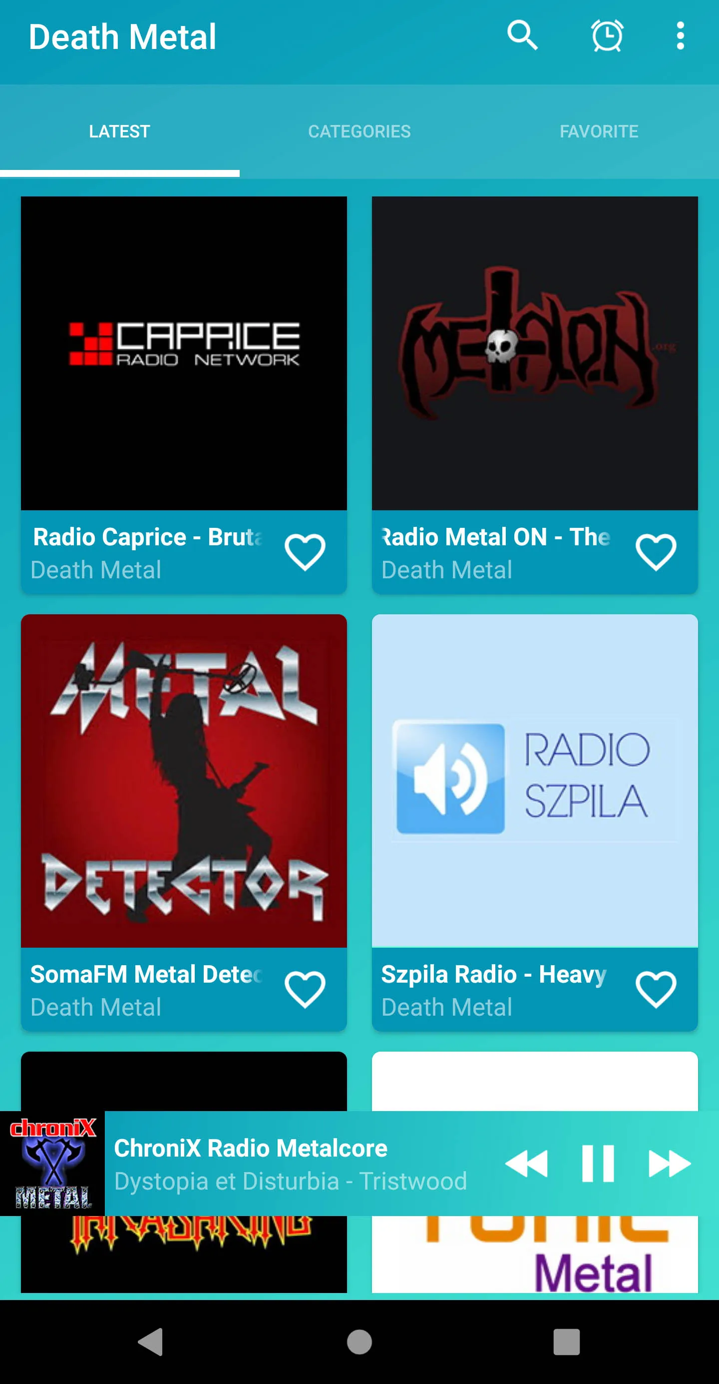 Death metal radios online | Indus Appstore | Screenshot