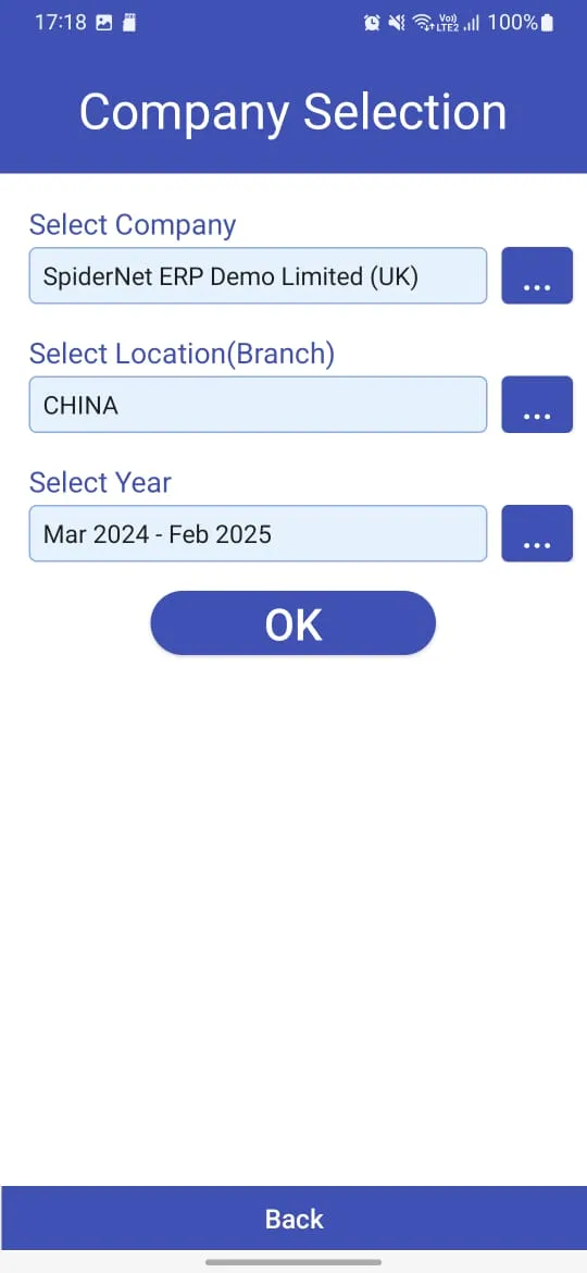 SpiderNet ERP | Indus Appstore | Screenshot