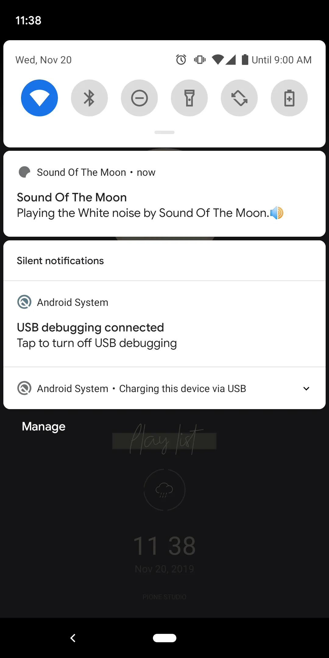 MoonSound : White Noise Sleep | Indus Appstore | Screenshot