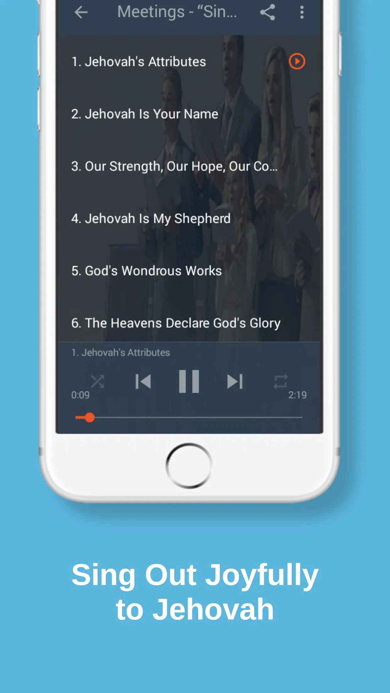 MUSIC Jehovah’s Witnesses MP3 | Indus Appstore | Screenshot