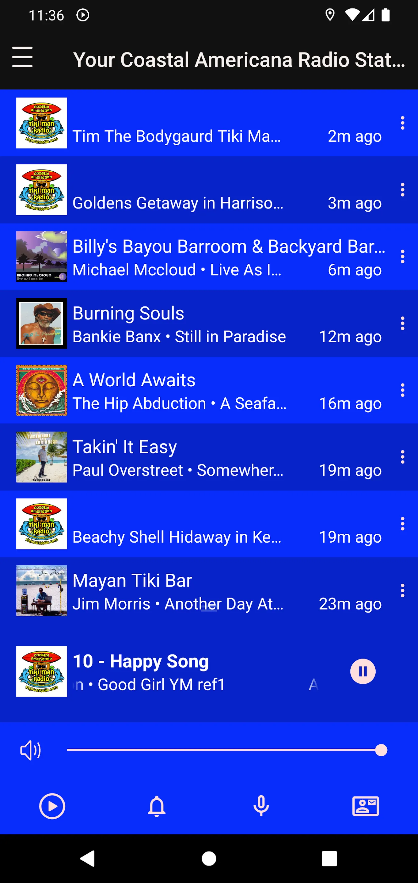 Tiki Man Radio | Indus Appstore | Screenshot