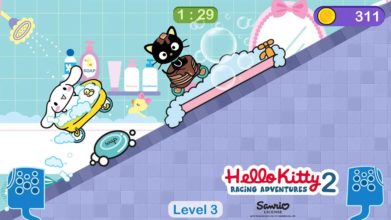 Hello Kitty games - car game | Indus Appstore | Screenshot