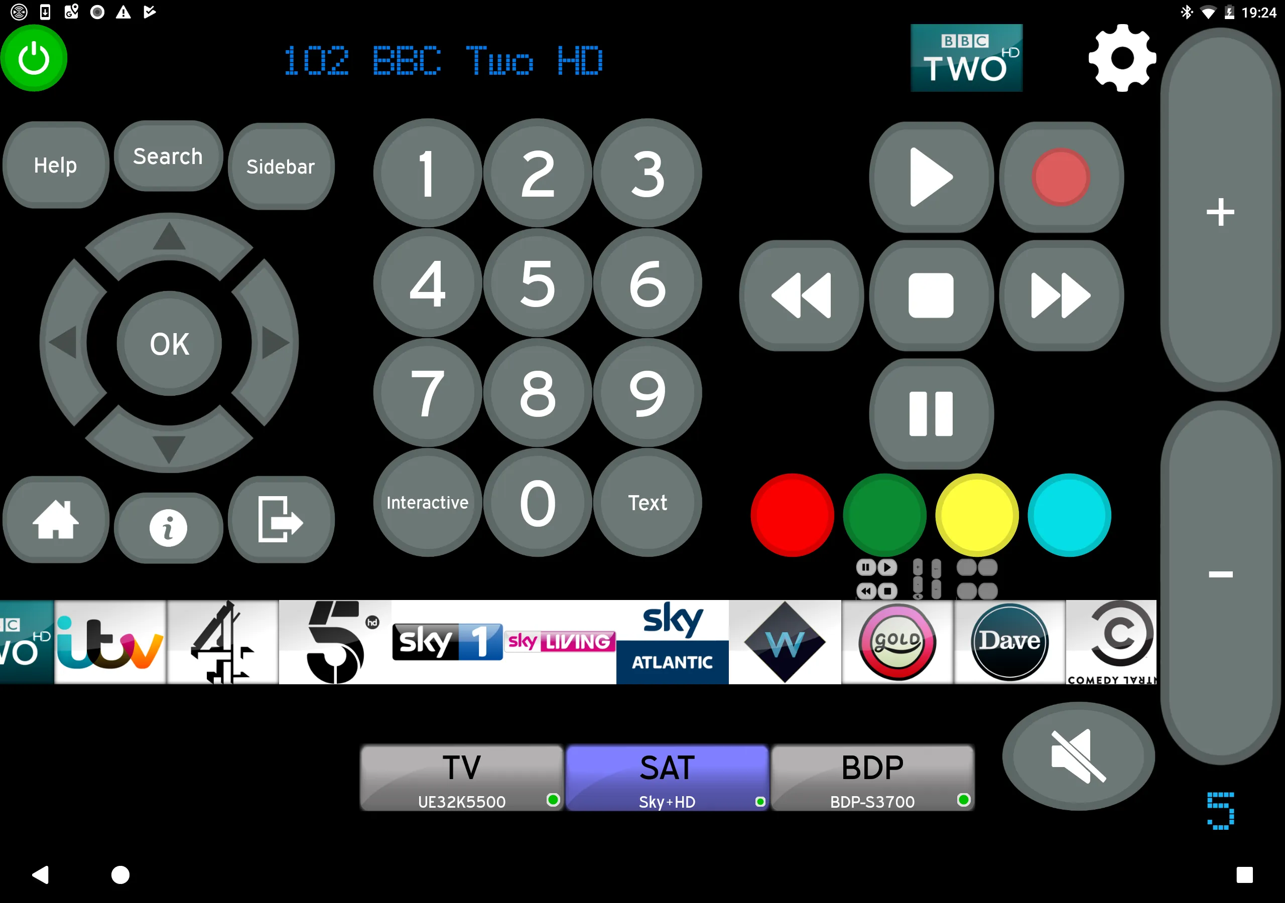 MyAV Universal Remote Control | Indus Appstore | Screenshot