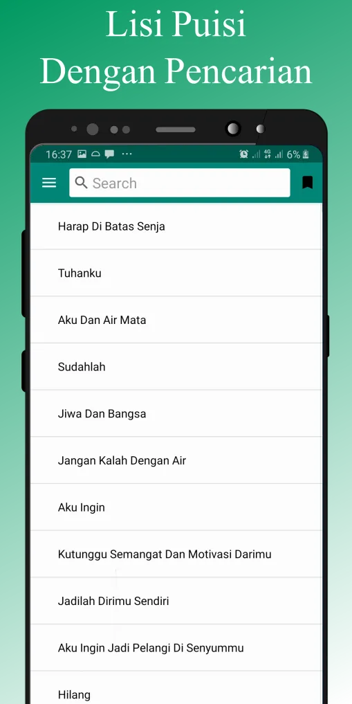 Kumpulan Puisi | Indus Appstore | Screenshot