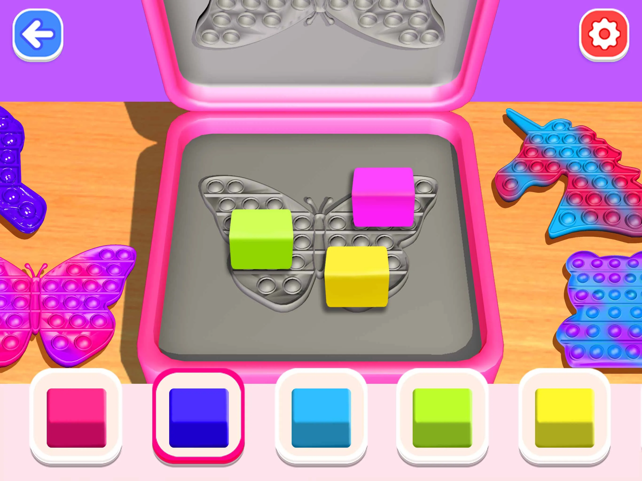 DIY Pop It Fidget Maker Games | Indus Appstore | Screenshot