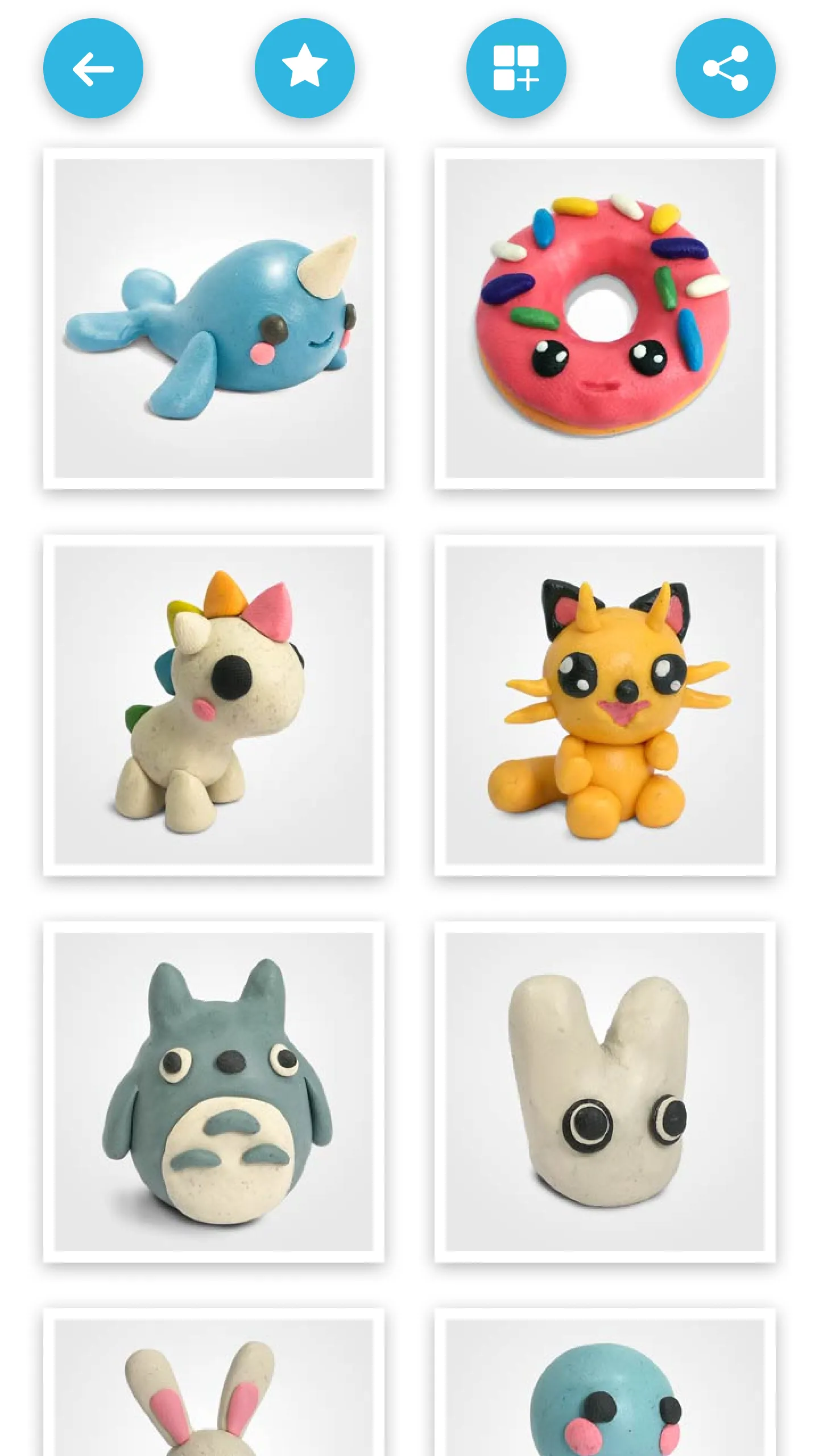 Clay Kawaii Cute Characters | Indus Appstore | Screenshot