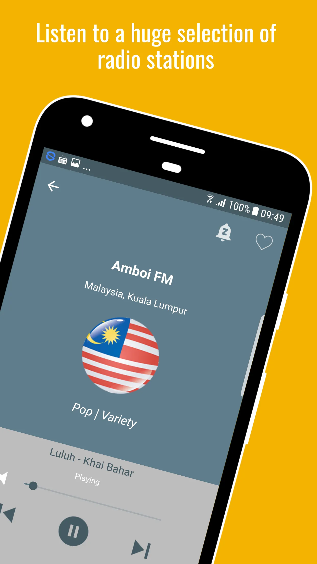 Malaysian Radio | Indus Appstore | Screenshot