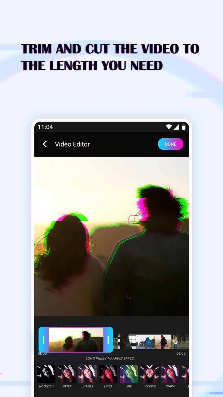 Glitch-Mix: Glitch Photo Video | Indus Appstore | Screenshot