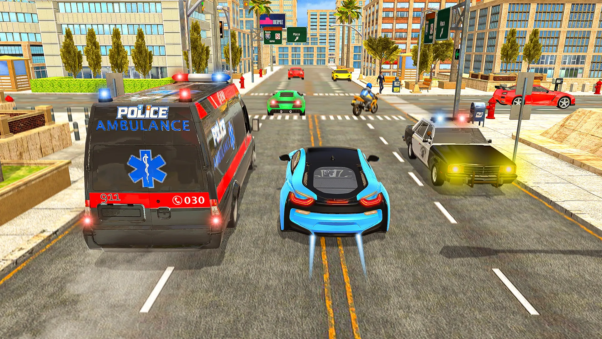 Police Ambulance 3d Game 2023 | Indus Appstore | Screenshot