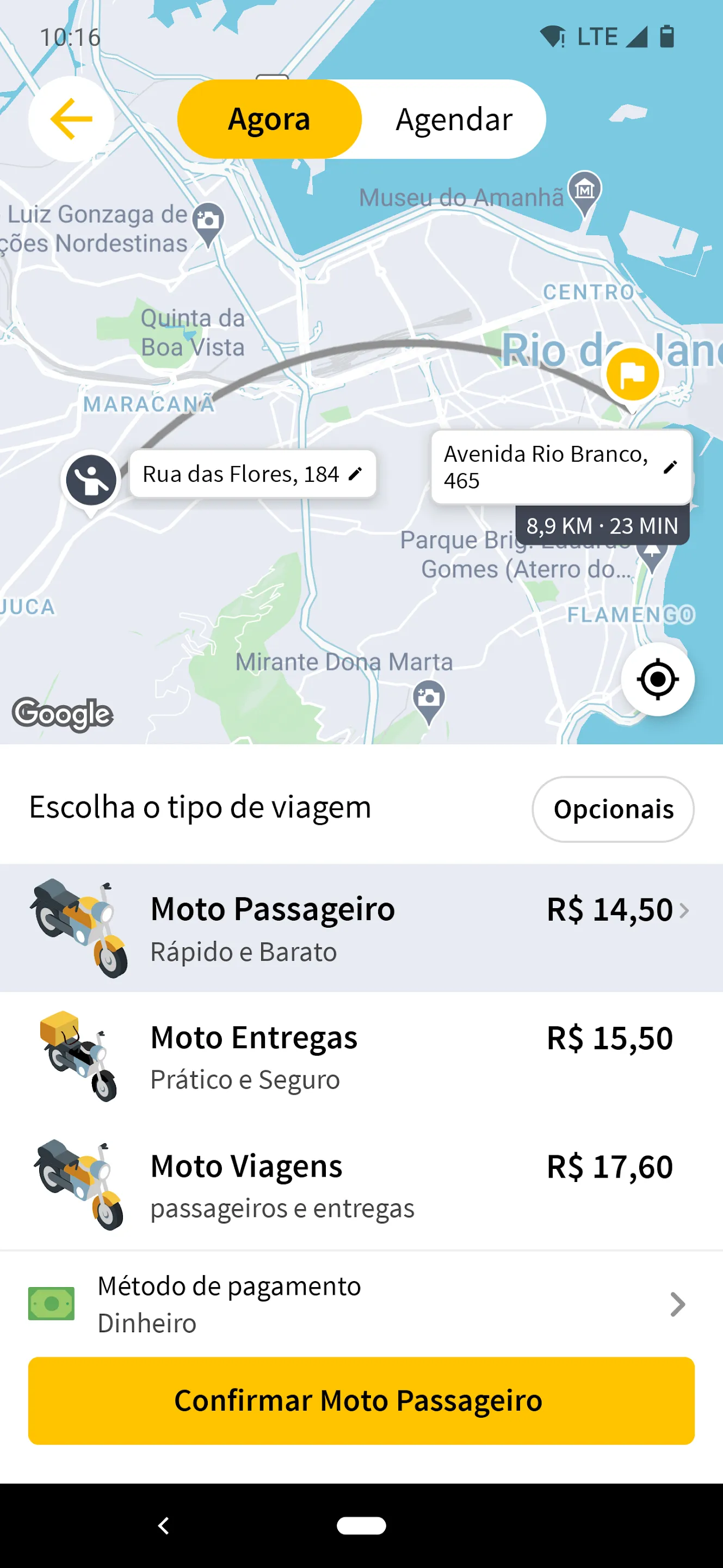 Moto Táxi 24 horas-Passageiro | Indus Appstore | Screenshot