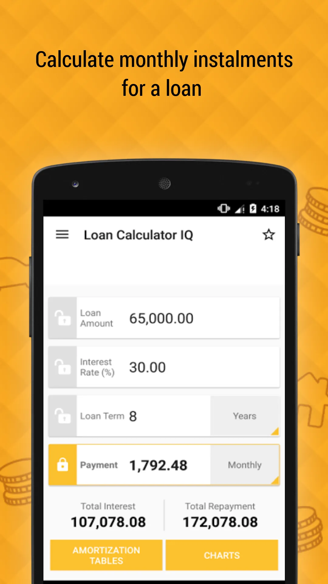 Loan Calculator IQ | Indus Appstore | Screenshot