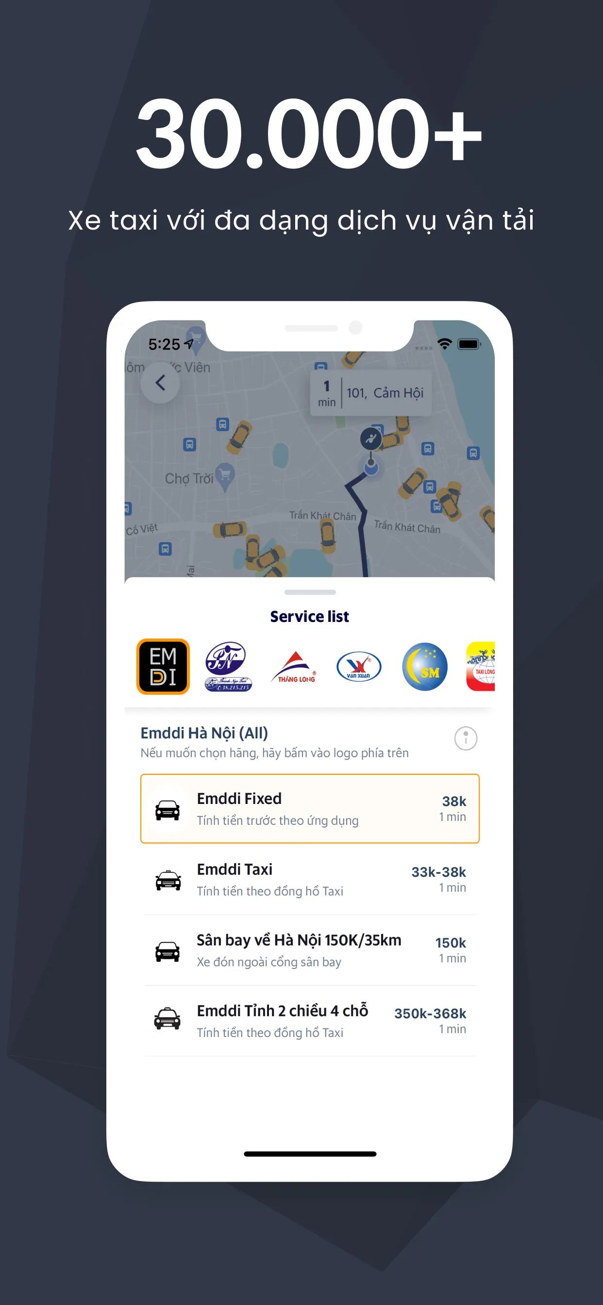 Emddi - Taxi Việt | Indus Appstore | Screenshot