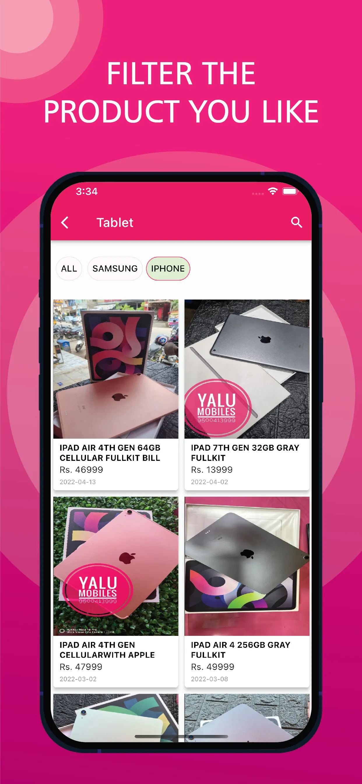 YALU MOBILES | Indus Appstore | Screenshot