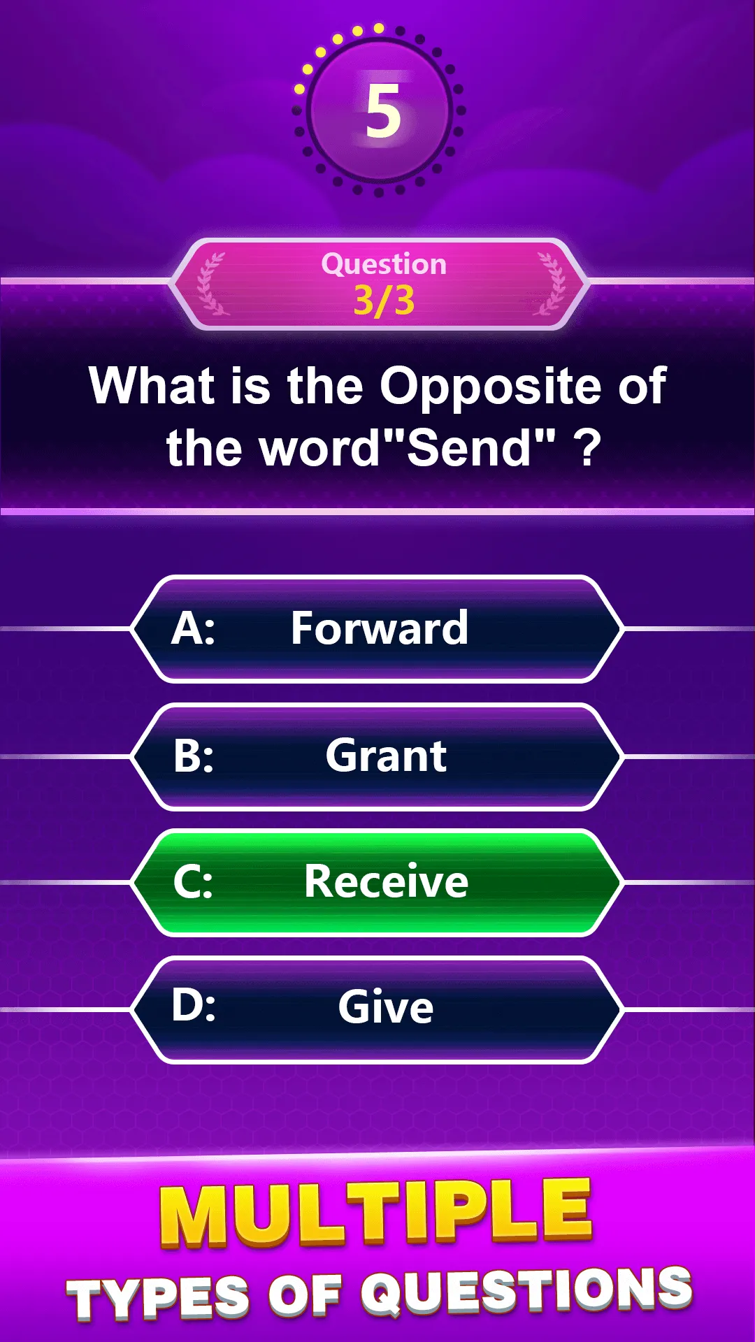 Spelling Quiz - Word Trivia | Indus Appstore | Screenshot